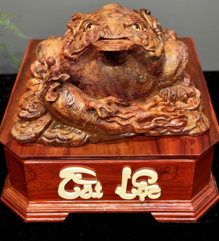 Cóc thiềm thừ gỗ sưa